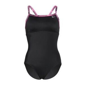 Nike Line Up Racerback Black One Piece Swimsuit XL